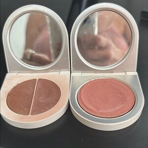 Rose Inc eyeshadow duo and blush